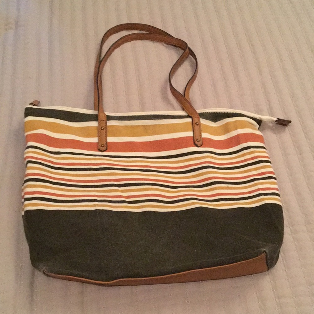 Mid-Sized Multicolored Sonoma Tote